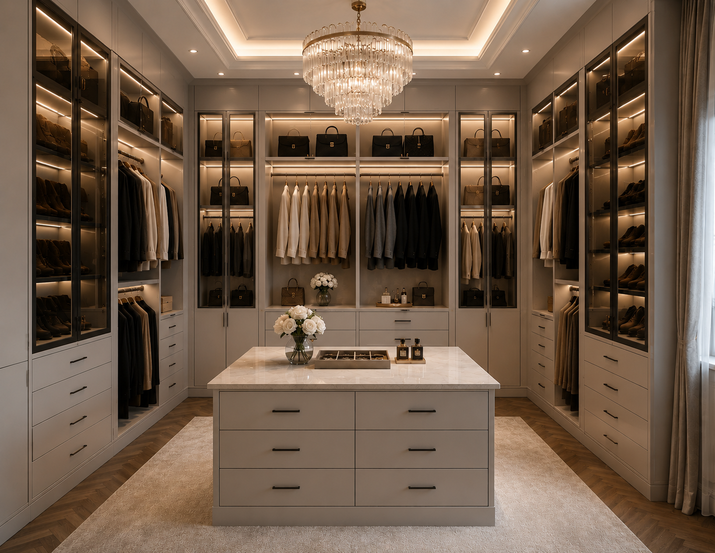 Closet moderno planejado